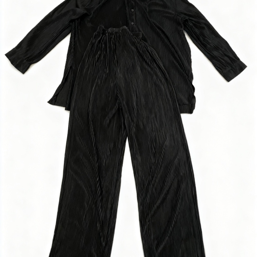 Chic Black Wide Leg Jumpsuit